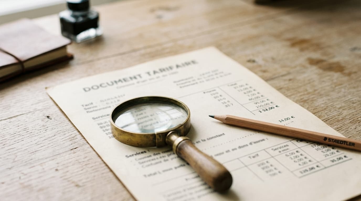 Lire un document d'information tarifaire en cinq minutes